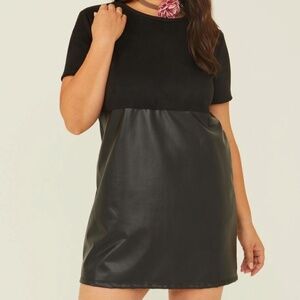 Arula Bree Vegan Leather Dress